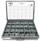Boltsandnuts.Com Dome Head Blind Pop Rivets Steel/Steel Mandrel Zinc Clear Assortment - 2036 PCS Assortment Kit #209 - alternate 1